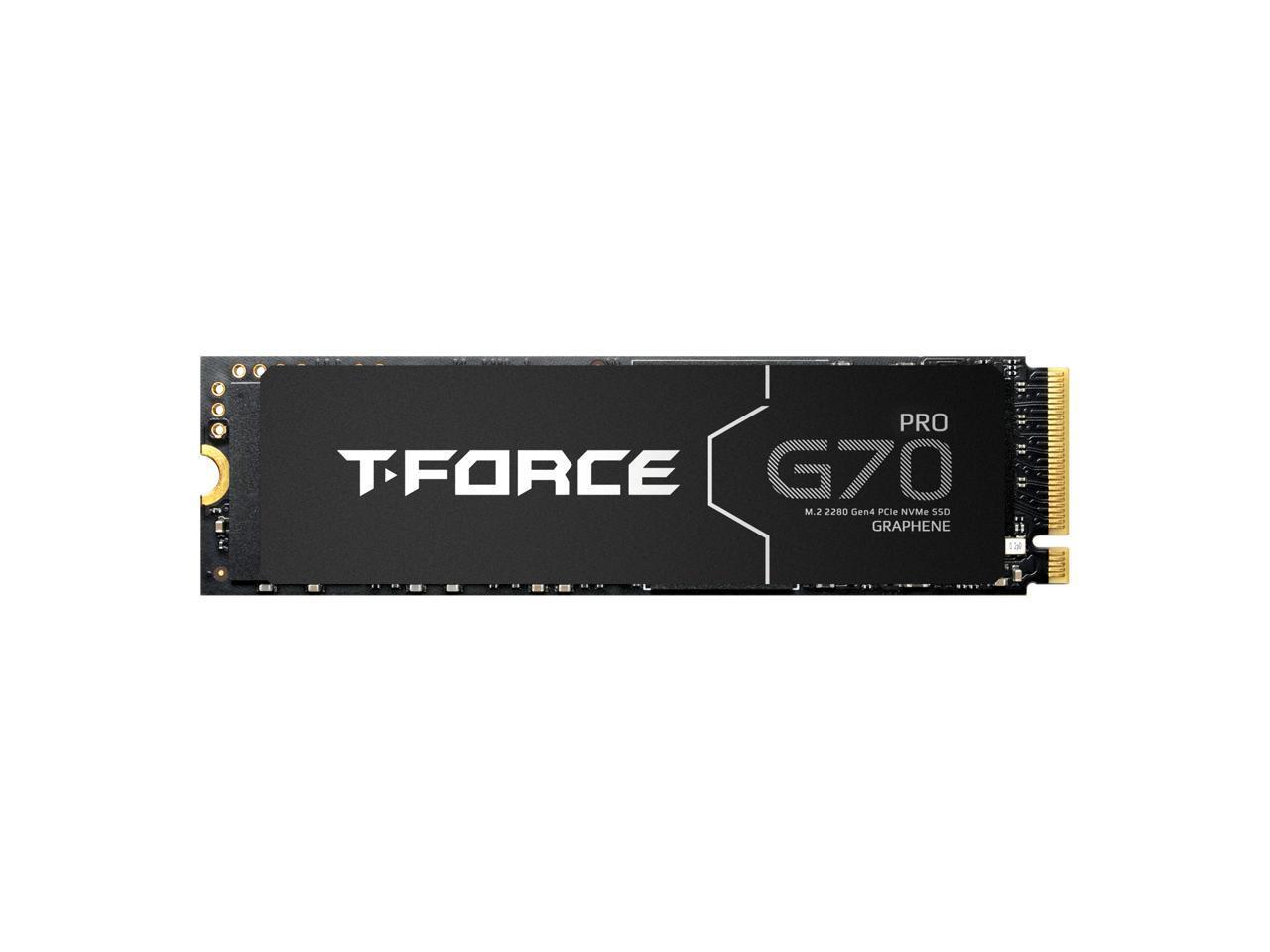 Team Group T-FORCE G70 PRO Graphene M.2 2280 1 ТБ PCIe 4.0 x4 с интерфейсом NVMe 1.4 TLC I