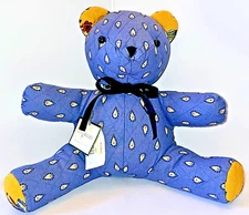 Vera Bradley Bear Blue Beary NWT