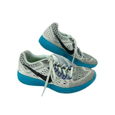 Nike Gray/Blue Athletic Sneakers | Versatile for All Seasons 