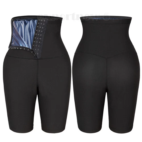 Sauna Leggings für Damen Jogginghose High Waist Kompressionsshorts Abnehmen Hot - Bild 25 von 43