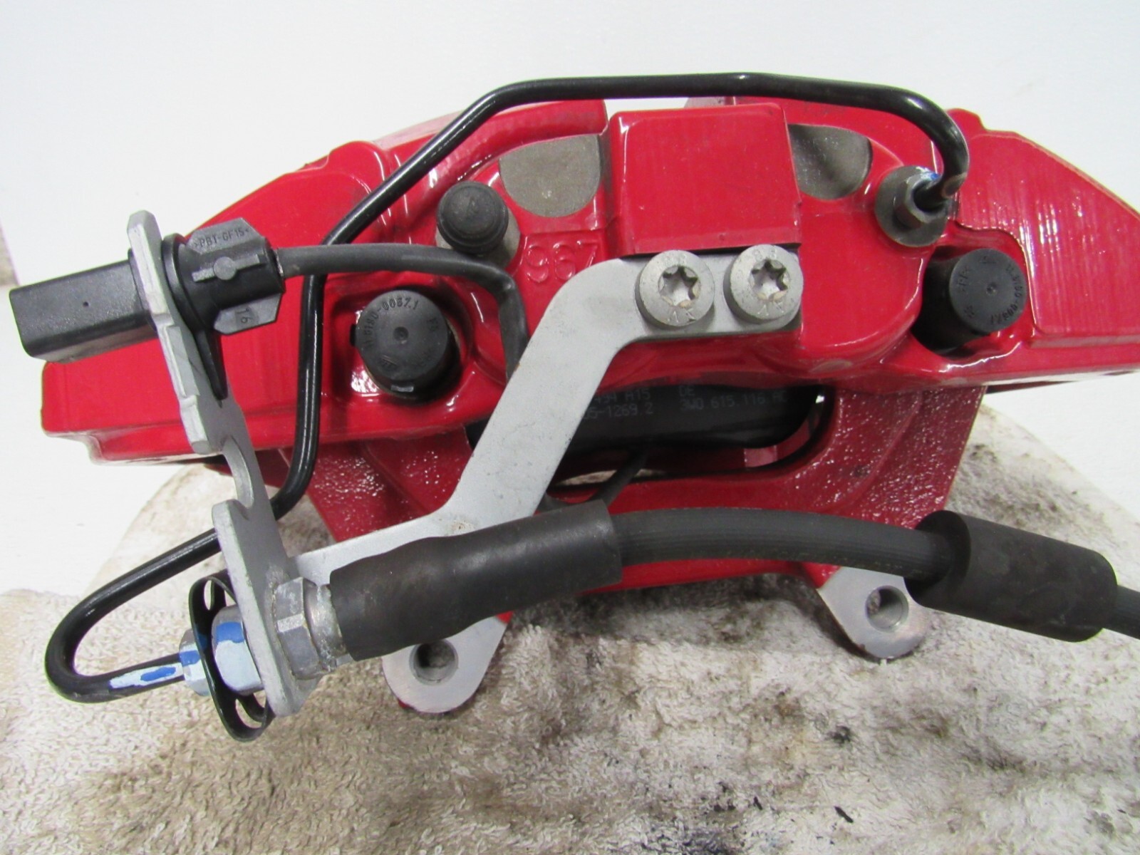 2013 BENTLEY CONTINENTAL GTC GT V8 RIGHT FRONT CALIPER BRAKE PADS STOCK OEM 6872