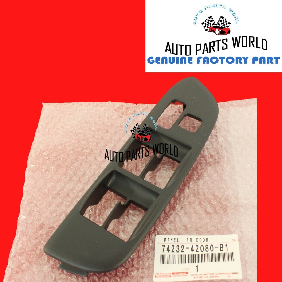 GENUINE TOYOTA 04-05 RAV4 LEFT DRIVER FRONT ARMREST BASE PANEL