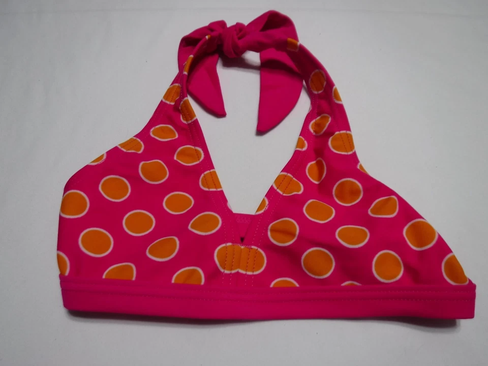 Circo Girls XS 4-5 Polka Dot Two Piece Swimsuit Bikini Set Summer Pink - Image 2 of 4