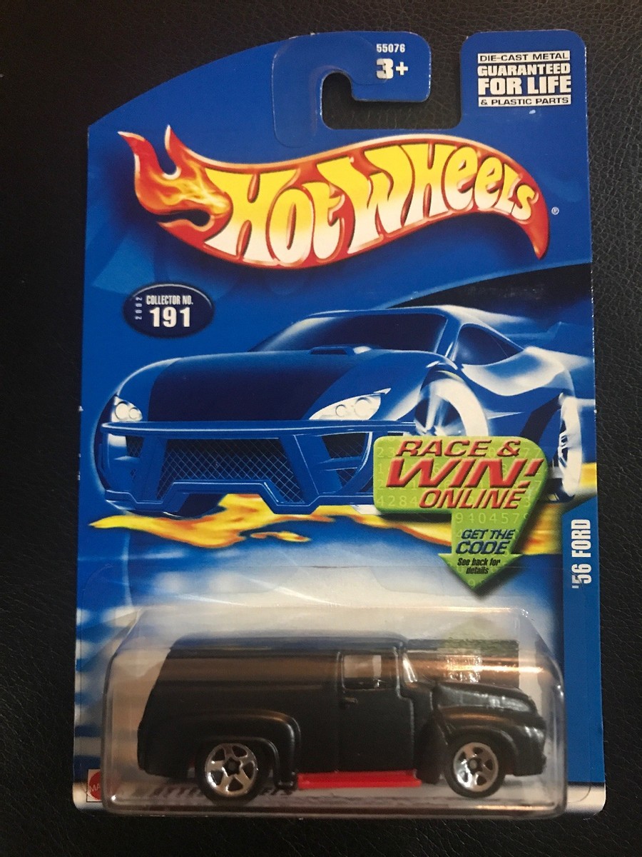 Hot Wheels 1956 Ford Panel 限定版 Hot Wheels '56 Ford F-100 Panel Truck Blue | eBay