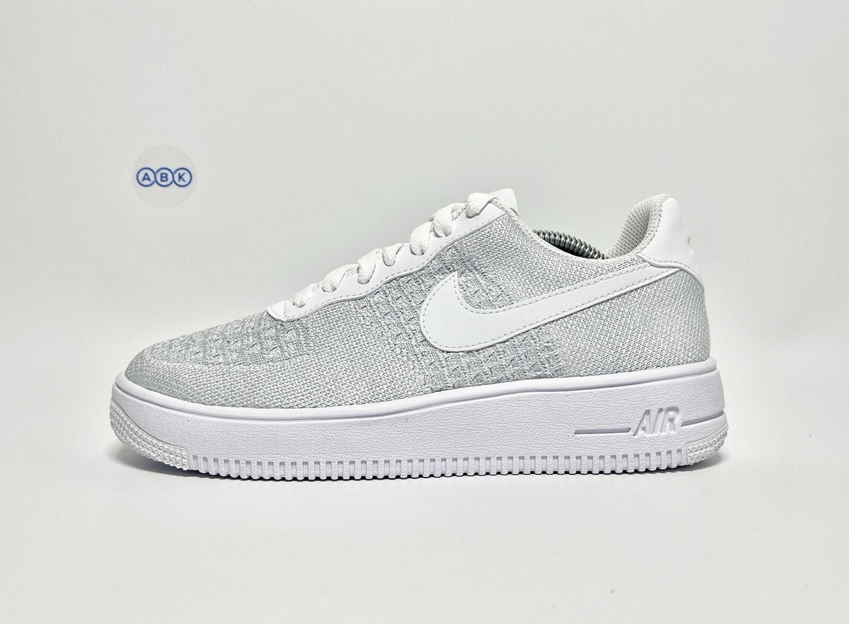 靴 NIKE AIRFORCE1 PURE PLATINUM Nike AF1 (GS) Pure Platinum/Metallic Silver - RUKUS