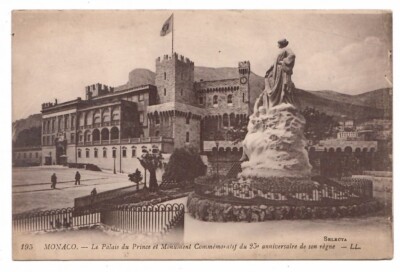 8176- AK  Monaco- Le Palais du Prince et Monument