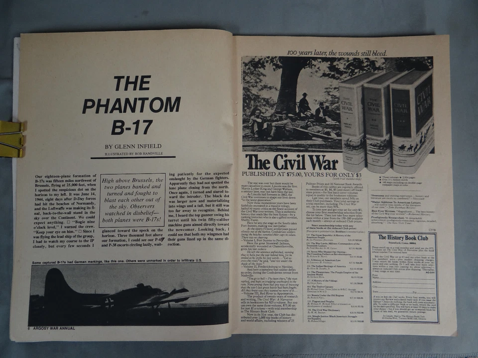 ARGOSY Special: WAR - Magazine - Annual 1977 - 98 pages - Illustrated Stories - Image 4 of 4