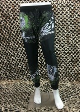 NEW EXTRA LARGE Empire Contact TT Jogger Paintball Pants - Grunge Lime