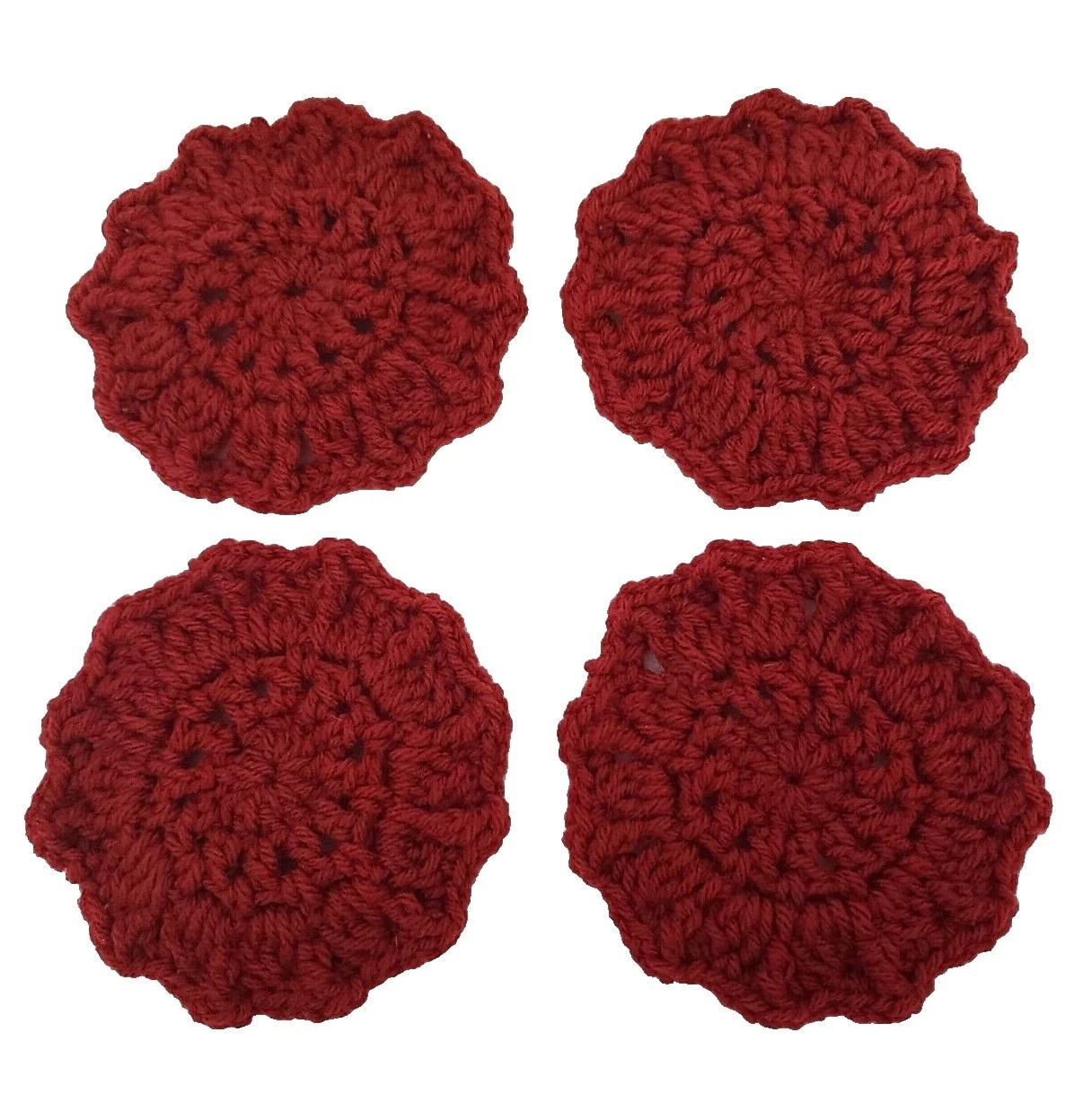 Posavasadas de acrílico hechas a mano