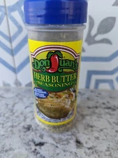 Don Juan's Herb Butter Seasoning for Meats Grilling 6oz 