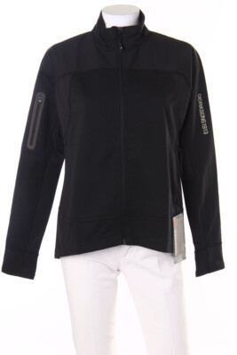 DIDRIKSONS 1913 Jacket Functional Logo Print D 34 black NEW
