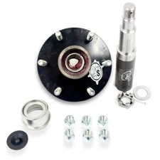 Southwest Wheel R30484X 84 Spindle & Pre-Greased 6-5.5" Bolt Circle Trailer Hub