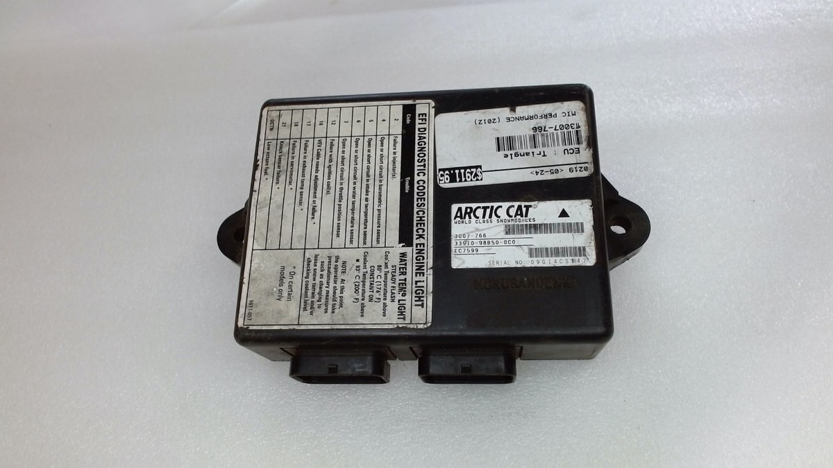 Arctic Cat 09 M8 Sno Pro 162 ④ コンピューター　CP ECU　 キャット 800　M1000 M7 Ecu - Arctic Cat M8 SNO PRO| Alberta Motorsports Sales