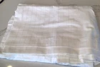 BLOOMINGDALES  At Home White  COTTON  Bedskirt Cal King 15” Drop