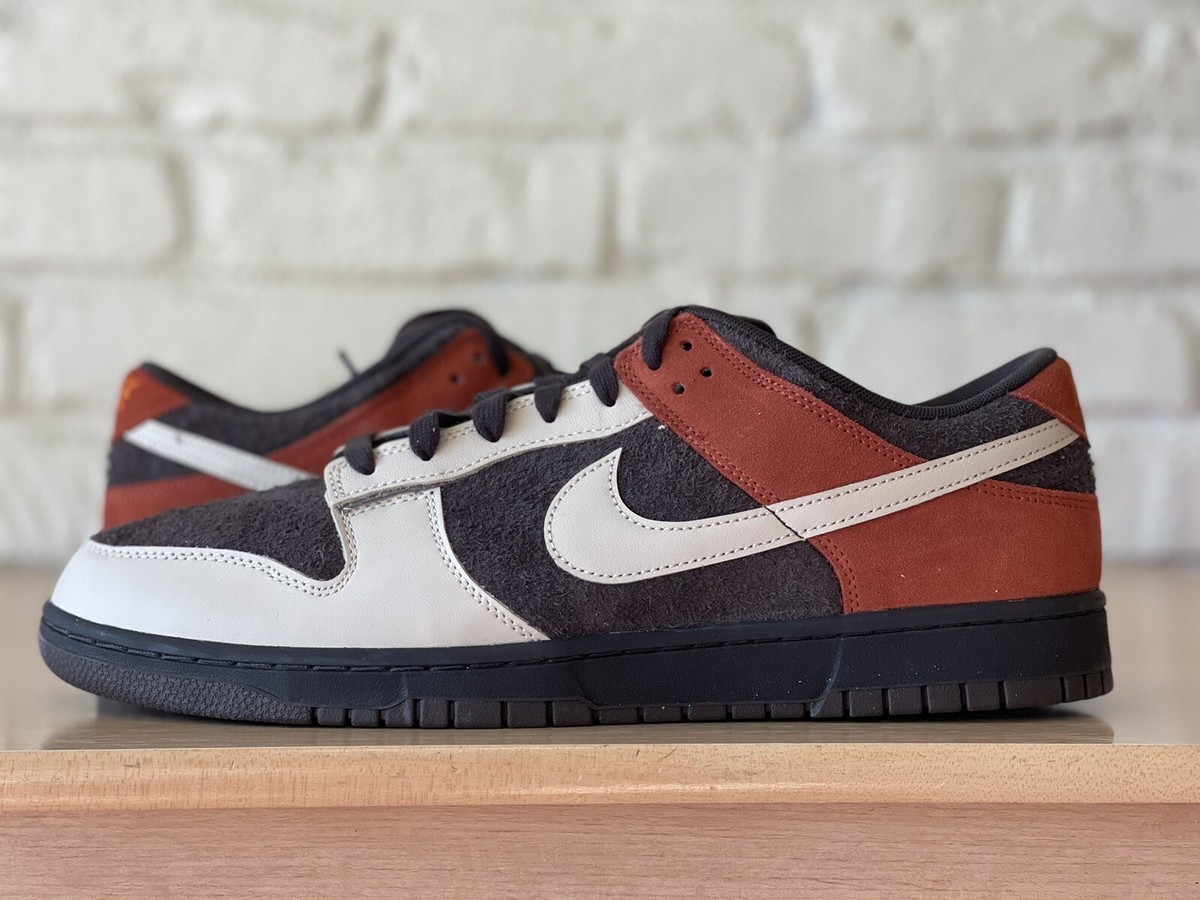Nike Dunk Low Retro Red Panda Men Shoes Size 14 Velvet Brown