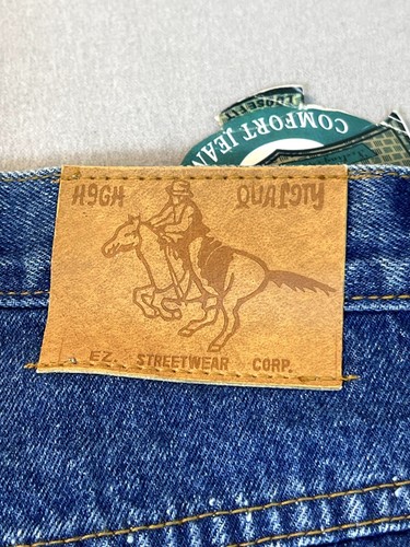 Streetwear Y2K Jeans Carpenter 40X32 EZ Wide Leg Loose Fit Baggy New - Picture 22 of 24
