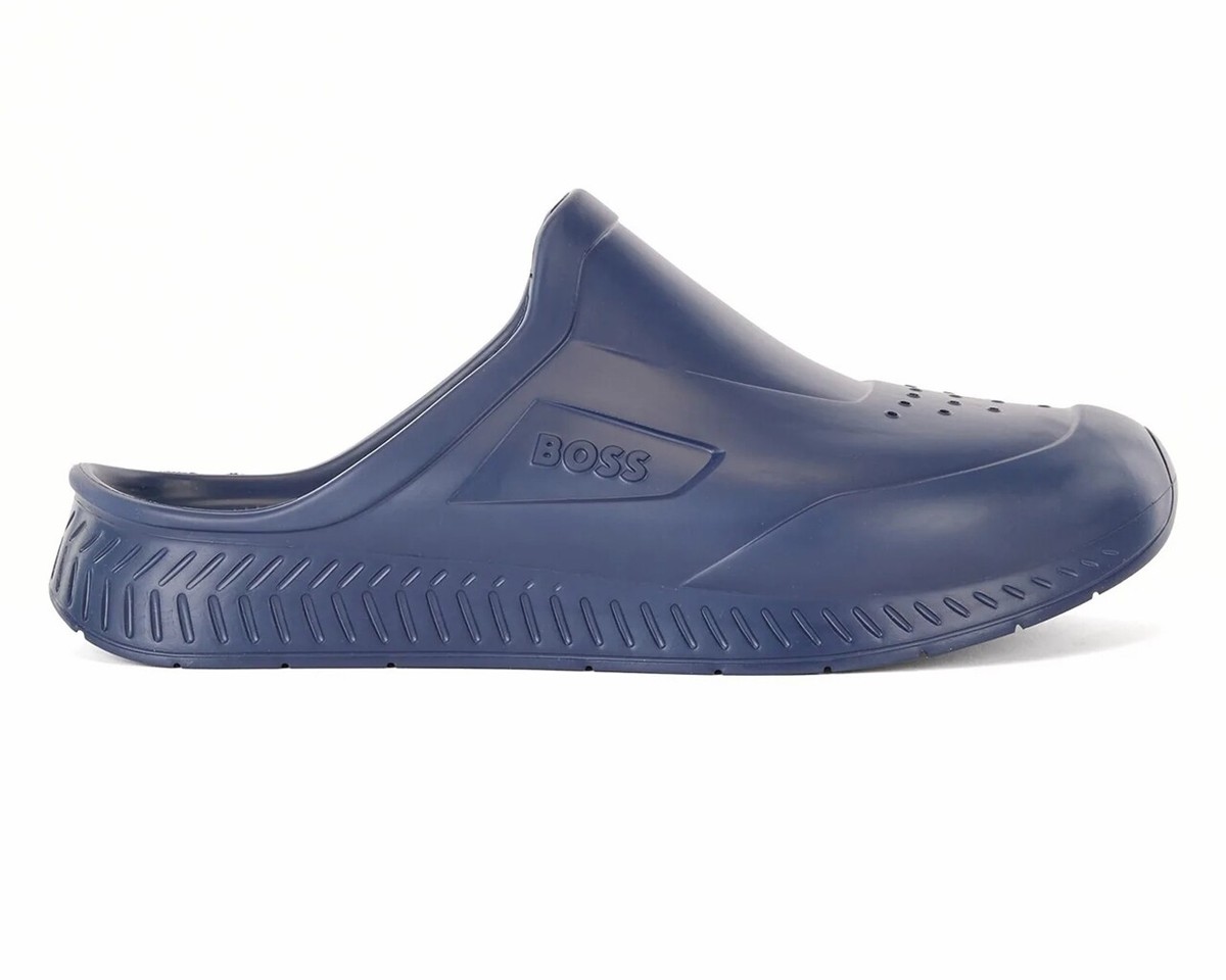 Hugo Boss 50474973 Titanium-R Slid_rb Men's Clogs Sandals Blue