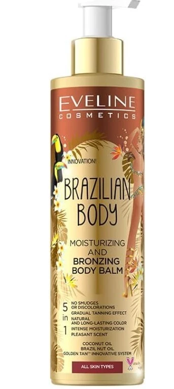 EVELINE COSMETICS Eveline Brazilian Body 5-in-1 Bronzing Brazilian Body Lotion Coconut oil 200ml