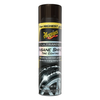(59,33 /L) Meguiars - Ultimate Insane Tire Shine Reifenglanz Reifenschwarz 386ml
