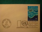 UN-NY-6c Peaceful Uses of the Sea-Bed-First Day Issue-Addressed-No Cachet-#215 — photo 2