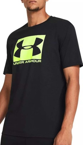 UNDER ARMOUR T-Shirt Nera UA Boxed Sportstyle 1329581 Uomo, Donna, - Foto 7 di 13