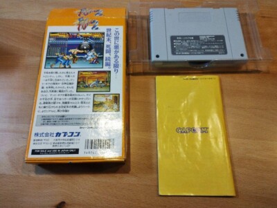 Cartouche Super Famicom Final Fight 2 - Version Japonaise, Jeu D'occasion état Correct