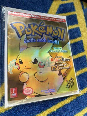 Pokemon Special Pikachu Edition Nintendo Game Boy Strategy Guide Book EB Cover!