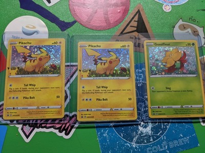 2x Pikachu 25th Anniversary Holo Card SWSH039 Promo Pokemon TCG General Mills +1 | eBay