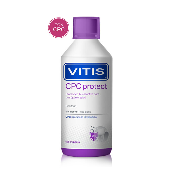 Vitis Cpc Protect Mouthwash 500ml