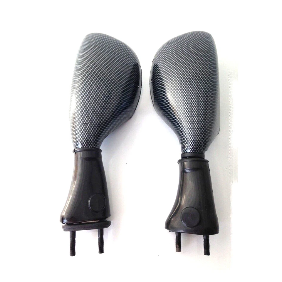 Espejos retrovisores de carbono para Kawasaki Ninja ZX6R 1998-2002/ZX9R 1998-2003/ 650R 2006-2008 Foto 4 de 4