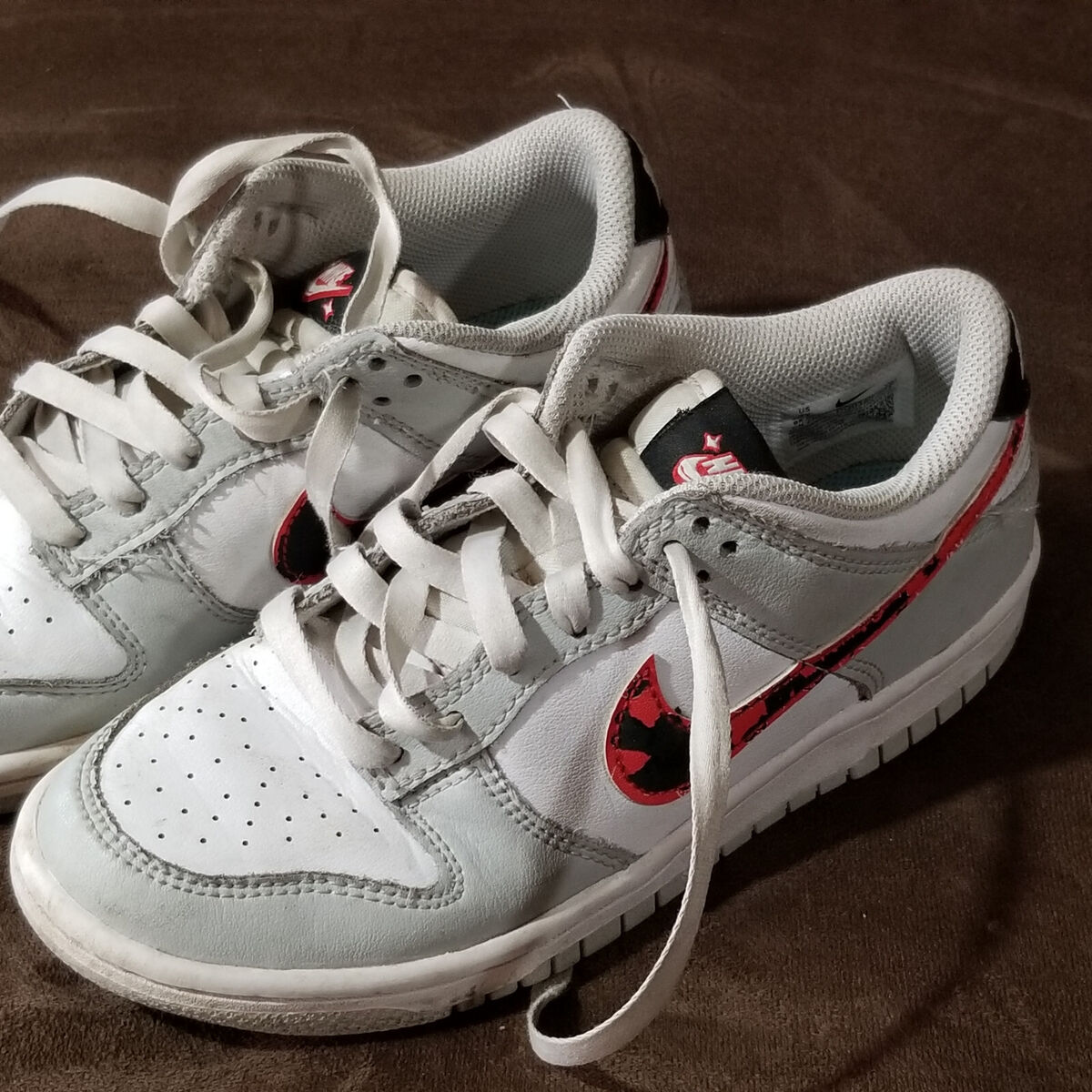 Nike Dunk Low SE GS Lottery Pack Scratched Grey Jackpot Nike Dunk Low SE GS Lottery Pack Scratched Grey Jackpot