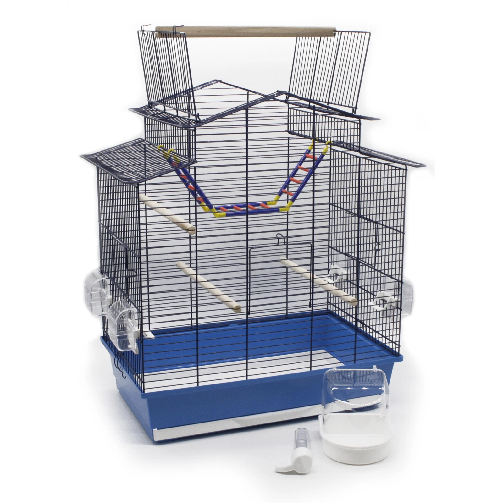 XXL Cage Wavy Parakeets Canary Islands Patio Free Public Baths Head Accessory