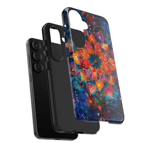 Mandala Flower Watercolor Phone Case for iPhone, Samsung Galaxy, Pixel - 第 146/256 張圖片