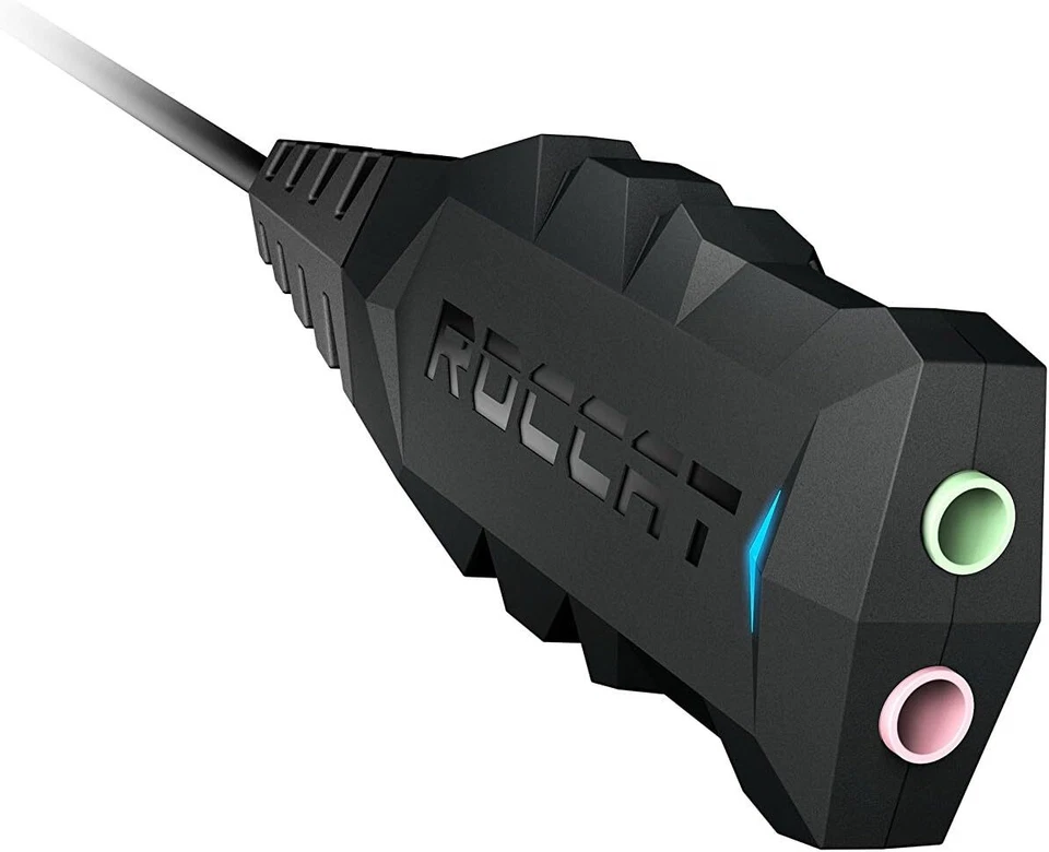 Roccat Juke Virtual Surround Sound 7.1 with USB Stereo Soundcard Headset Adapter - Image 2 of 4