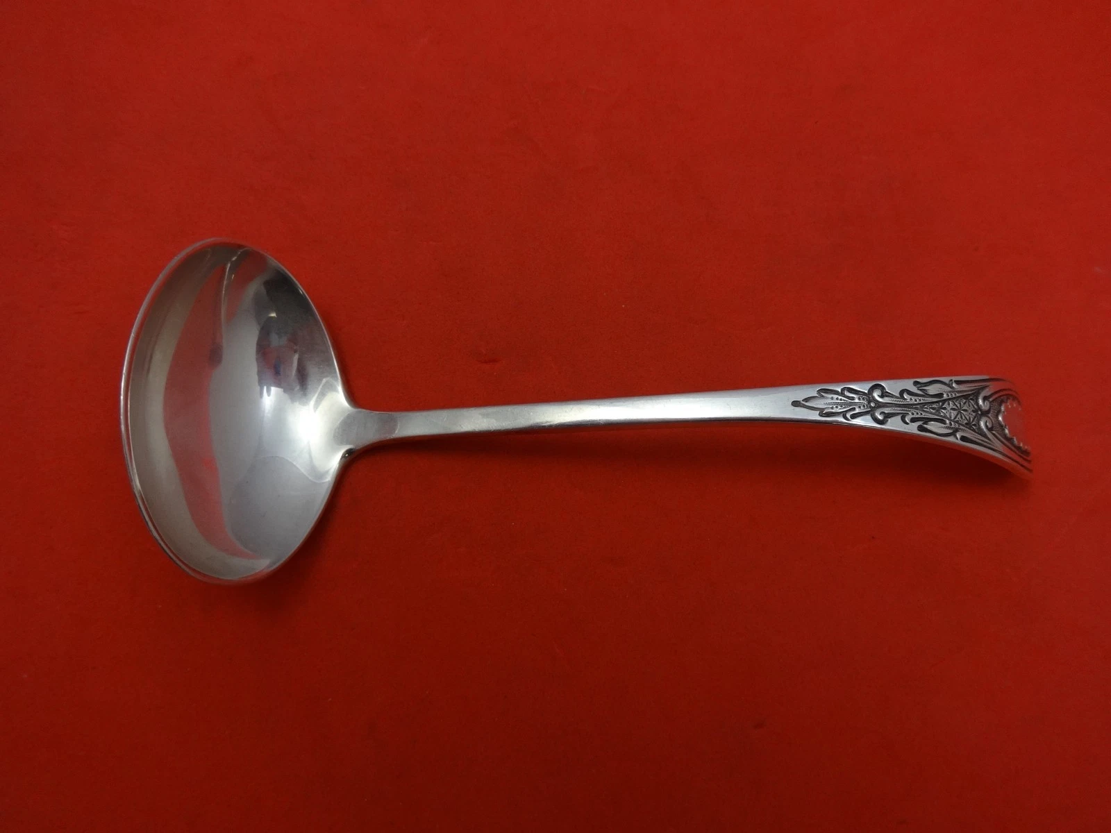 Windsor Castle by Tuttle Sterling Silver Sauce Ladle 5"