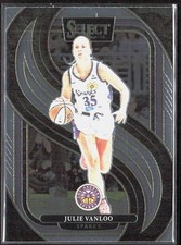 2025 Panini Select WNBA #111 Julie Vanloo Los Angeles Sparks Basketball Card