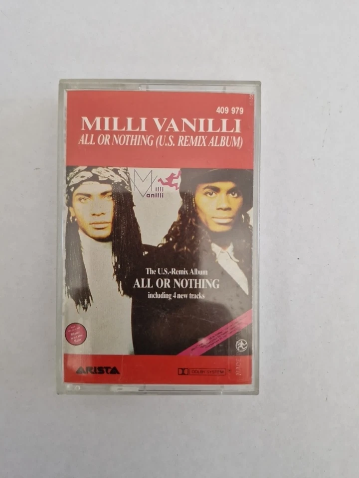 Milli Vanilli All Or Nothing US Mix Album Cassette - Image 3 of 4
