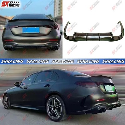 Forged/Carbon Fiber/FRP Rear Diffuser Lip For Benz C-Class W206 C43 Sedan 2022+