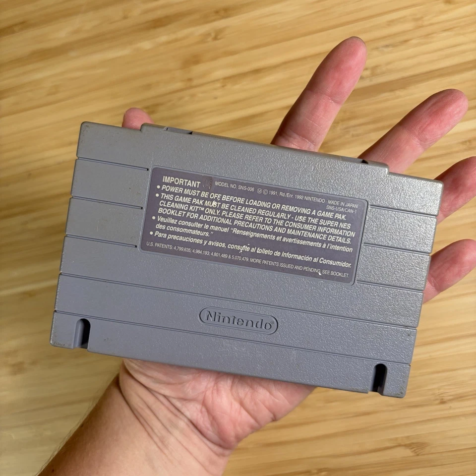 Secret of Mana (Super Nintendo SNES, 1993) Authentic Cart Only - Image 4 of 4