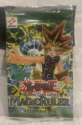 Yugioh Magic Ruler 1st Edition Booster Pack Brand New Factory Sealed ...
