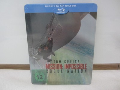 Geprägtes Steelbook Mission: Impossible 5 / Rogue Nation (2-Disc) Bluray NEU&OVP