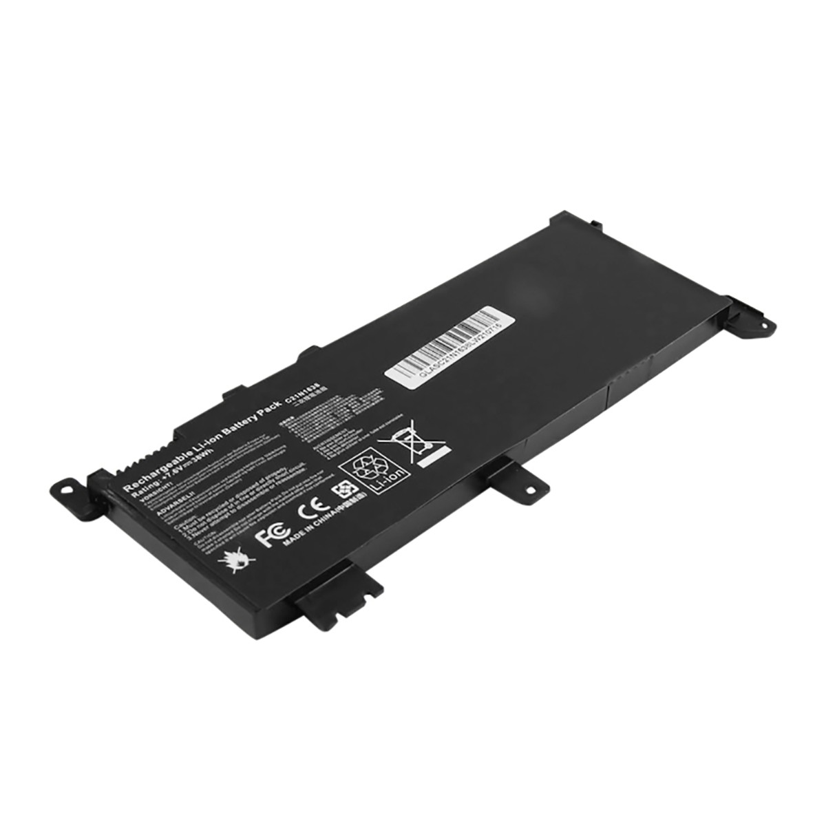 Batterie Asus F442UR Li-Polymer 7.6V composant rechange PC portable Avizar