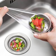 Sink Strainer Bags 300PCS Disposable Mesh Drain Covers Kitchen Food Filter