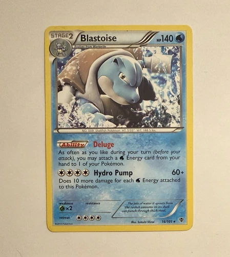 Blastoise Plasma Blast #16