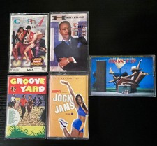 Rap Hip Hop Comedy Cassette Lot 5 MC Hammer Groove Yard Jock Jams Jeff Foxworthy