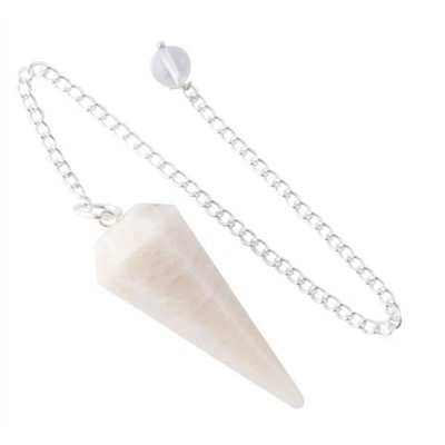 Mondstein (Feldspat) 3,5 cm Heilkristall Pendel - Intuition & Emotionale Bala