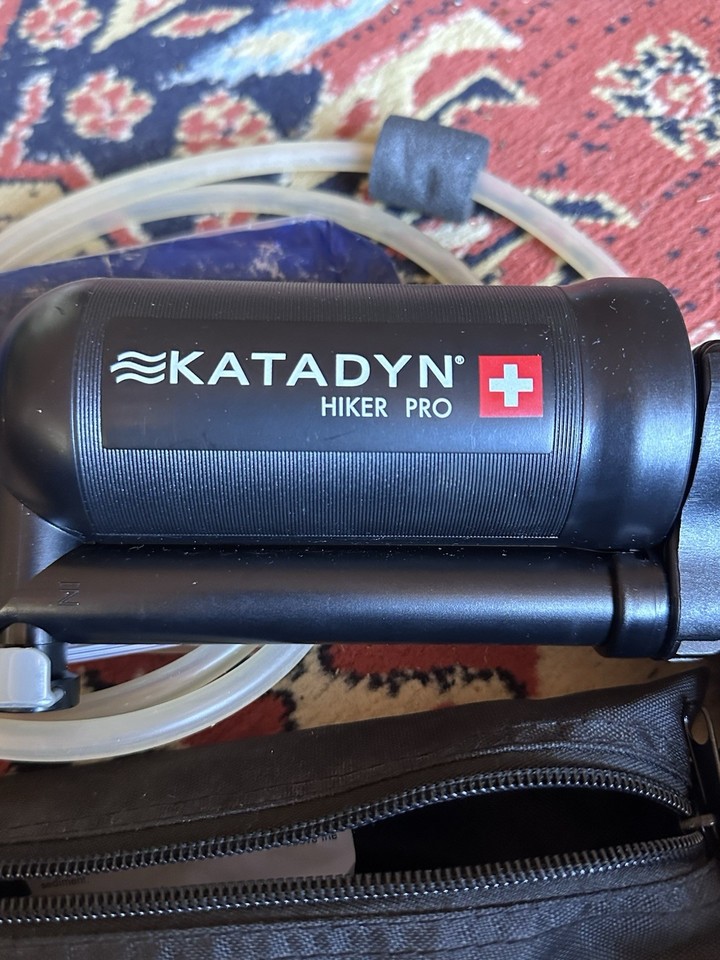 Katadyn Hiker Pro Microfilter Water System - Gently Used Once ...