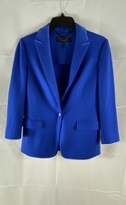 Theory Men's Navy Blue Samson Neoteric Utility Blazer Shirt Jacket Sz S