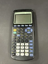Texas Instrument TI-83 Graphing Calculator w/Cover Tested-Good Working Condition