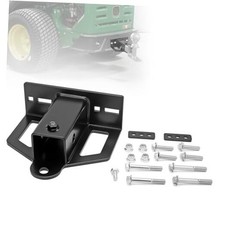 Zero Turn Lawn Mower Hitch with 2" Receiver, 6mm Steel Trailer Hitch 2 Inch